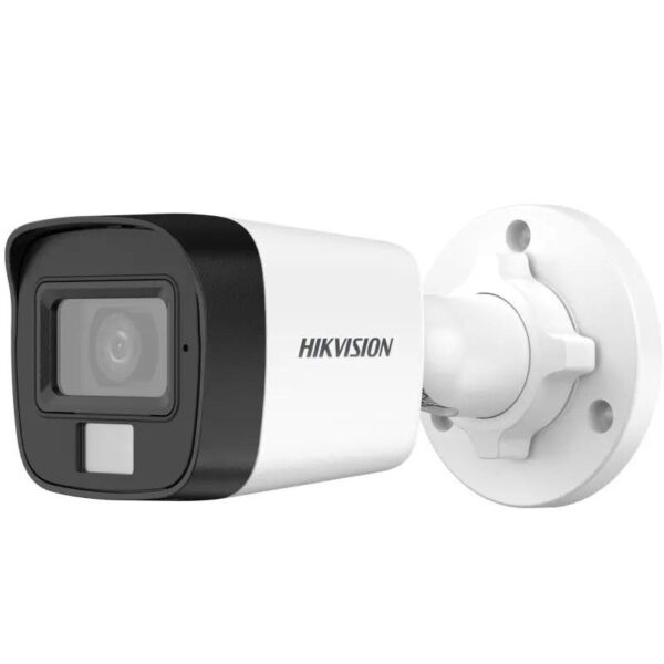 "Camera de supraveghere Hikvision Mini Bullet DS-2CE16K0T-LFS(2.8mm) 5MP; Smart Hybrid Light Audio; Senzor: 3K CMOS; Rezolutie 5MP; Iluminare: 0.01 Lux @ (F1.6, AGC ON), 0 Lux with IR, Day & Night ICR; Lentila:2.8 mm, horizontal FOV: 104.9°, vertical FOV:67.3°, diagonal FOV: 129.8°; IR: 30M; Lumina