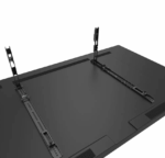 Suport perete Neomounts heavy duty, pentru display-uri interactive si ecrane grele de pana la 43-98", sistem de prindere VESA 800x400, greutate maxima suportata 125kg, fix, distanta fata de perete 4.2cm, cu sistem ce permite prinderea/desprinderea usoara a display-ului, securizabil cu lacat (nu este - Image 3
