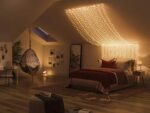 Ghirlanda inteligenta LED RGB Philips Hue Festavia, 250 LED-uri , 24V ,14W, lumina alba si color (2000-6500K), 20m, IP44, Negru - Image 9