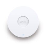 "AX3000 Ceiling Mount Dual-Band Wi-Fi 6 Access Point PORT:1× Gigabit RJ45 Port SPEED:574Mbps at  2.4 GHz + 2402 Mbps at 5 GHz FEATURE: 802.3at POE and 12V DC (Power Adapter is not included), 2×Internal Antennas, 160MHz  Supported, MU-MIMO, Seamless Roaming, Band Steering, Beamforming, Load Balance