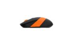 Mouse A4tech, gaming, wireless, optic, 2000 dpi, negru / portocaliu - Image 5