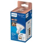 Bec LED inteligent Philips Spot PAR16, Wi-Fi, Bluetooth, GU10,4.7W(50W), 345 lm, lumina calda (2700K), dimabil - Image 2