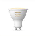 Bec LED inteligent Philips Hue Spot, Bluetooth, GU10, 5W, 350 lm ,luminaalba (2200-6500K)