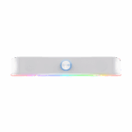 Soundbar Trust GXT 619W Thorne, putere maxima iesire 12W, freccventa raspuns 150 Hz - 20.000 Hz, impendata difuzor 4 Ohm, cu iluminare, alb