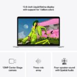 MacBook Air 15.3" Retina/Apple M5 (CPU 10-core, GPU 10-core, NeuralEngine16-core)/16GB/1TB - Silver - INT KB (No Adapter) - 2026 - Image 7