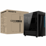 Carcasa GIGABYTE C200 GLASS, Mid-Tower, fara sursa, ATX, Black - Image 6