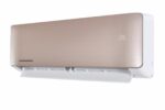 Aparat de aer conditionat HEINNER ONIX HAC-CO12WFN-GD, 12000 BTU, WiFi, clasa energetica: racire A++/incalzire A+, functii: Super-ionizare, "Follow me", ECO, Turbo, filtru cu densitate ridicata, auto curatare, panel auriu. - Image 2
