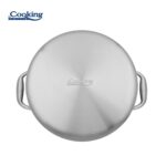 SEMIOALA INOX+CAPAC STICLA 24x12CM, 5L, ATOMIC3, COOKING BY HEINNER - Image 4