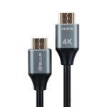 Cablu Tellur High Speed HDMI 2.0 4k, viteza 18Gbps, plug-plug, tata- tata, lungime cablu 3m, negru