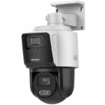 Camera de supraveghere IP PTZ 4MP+4MP Hikvision DS-2SE3C410MWG- E/14(2.8MM), lentila fixa 2.8mm, iluminare min: [Bullet channel]: Color: 0.01 Lux @ (F1.6, AGC ON)，B/W: 0.005 Lux @ (F1.6，AGC ON), 0 Lux cu IR 30m; [PTZ channel]: Color: 0.01 Lux @ (F1.86, AGC ON), B/W: 0.005Lux @ (F1.86, AGC ON), 0 Lux