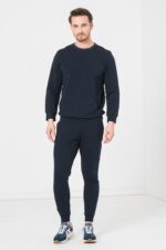 BLUZA COTON CASUAL BARBATI NAVY-M - Image 2