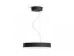 Pendul LED Philips Hue Enrave, Bluetooth, 33.5W, 4300 lm, luminaalba(2200-6500K), IP20, 42.5cm, Negru, Intrerupator cu variator inclus - Image 2