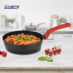 TIGAIE ALUMINIU FORJAT + CAPAC 24X6.5 CM, REDMOON, COOKING BY HEINNER - Image 4