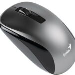 Mouse Genius, „NX-7010", PC sau NB, wireless, 2.4GHz, optic, 1200 dpi, butoane/scroll 3/1, gri