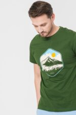 TRICOU CASUAL MOLDOVEANU BARBATI BOTTLE GREEN-M - Image 5
