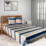 SET CUVERTURA PAT KS 200X220CM ZIA YELLOW