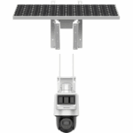 Camera PTZ cu panou solar Hikvision 4MP Pro Solar-powered Security PT Camera Setup High quality imaging with 4 MP resolution Dual transducers – PIR and Radar work together for higher detection accuracy Support 4G LTE data transmission Built-in microphone and built-in speaker for two-way audio and