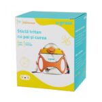 Sticla tritan cu pai si curea , 330 ml , orange, U-Grow - Image 4