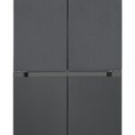 Side by Side HEINNER HSBS-HM505MDSINFDXE++, No Frost, 505 L, Clasa E, Gri antracit texturat