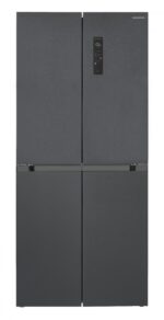 Side by Side HEINNER HSBS-HM505MDSINFDXE++, No Frost, 505 L, Clasa E, Gri antracit texturat