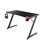 Birou gaming Trust GXT 709 Luminus, iluminare RGB, greutate 15.5 kg, greutate maxima 150 kg, negru - Image 2