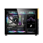 Carcasa 1STPLAYER Mi6-EV-BK, RGB, Mid Tower, Black - Image 4