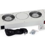TRITON PANOU VENTILATIE 2X TERMOST NEGRU