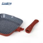 TIGAIE GRILL ALUMINIU TURNAT+CAPAC 24x4 CM,CALABRIA, COOKING BY HEINNER - Image 5