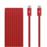 Beats 240W USB-C to USB-C Braided Cable (3 m) - Rapid Red