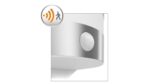 Aplica LED pentru exterior cu senzor de miscare Philips Calgary, 3.5W(30W), 320 lm, lumina calda (2700K), IP44, 94x122x130mm, Inox