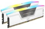 Memorie RAM Corsair Vengeance RGB White 32GB DDR5 5600MHz CL40