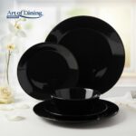 SERVICIU MASA DIN OPAL NEGRU 18 PIESE, CATANIA, ART OF DINING - Image 2