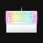 Tastatura Mecanica Gaming Razer BlackWidow V4 75%, RGB, USB, Alb