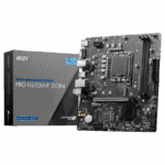 Placa de baza MSI PRO H610M-E, LGA 1700, DDR4, Micro-ATX