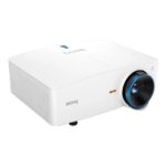 Videoproiector BenQ LK935, laser 4K 3840×2160, 5.500 lumeni, 16:9, 3.000.000:1, 20.000 ore, zoom 1.6x, 2*HDMI, DP, RJ45, HDBaseT, 3D Sync in/ out, USB Type A, RS232, DC 12V Trigger (3.5mm Jack), boxa 10W, audio out, S/PDIF Multi-Channel, RAW, telecomanda cu baterii incluse, ochelari 3D optional - Image 2