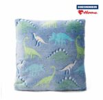 Perna cu model fosforescent, Dino,45x45 - Image 2