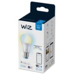 Bec LED inteligent WiZ Connected Whites A60, Wi-Fi, E27, 8W (60W),806lm, lumina alba (2700-6500K), compatibil Google Assistant/Alexa/Siri - Image 2