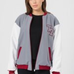 W JACHETA BOMBER  GRI GRENA XS