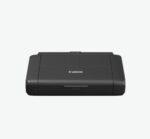 Imprimanta inkjet color portabila Canon BX110 cu acumulator, culoare: negru, dimensiune A4, viteza 9ipm alb-negru, 5,5ipm color, rezolutie 4800 x 1200 dpi, alimentare hartie 50 coli, interfata Hi-Speed USB (USB Type C), Wireless, Google Cloud Print, Air Print, USB charging, consumabile: PGI-35 (200