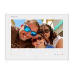 Monitor videointerfon color Hikvision DS-KH7300EY-WTE2/White, 7-inch, rezolutie: 1024 × 600, Colorful TFT, 3 butoane, alarm 1, Wi-Fi 2.4 GHz, IEEE802.11b, IEEE802.11g, IEEE802.11n alimentare: IEEE802.3af, Standard PoE, dimensiuni: 190.2 mm × 138.2 mm × 20 mm, temperatura de functionare: -10 °C to 50