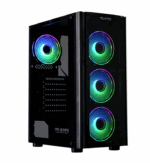 Carcasa PRO GAMING BLAZE, RGB, Mid Tower, Black - Image 3