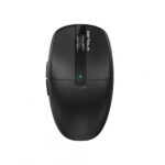Mouse wireless AirFlow 2.4G+BT cu mod dual, cu receptor dual USB-A +USB-C; LED frontal  Mod: 2.4G + Bluetooth  Număr cheie: 6  Material: ABS  Culoare: Negru complet  DPI: 800-1200-1600  Comutator: Clic silențios pentru butonul L-R  Interfață: Receptor dual USB-A + TYPE-C  Baterie: Baterie