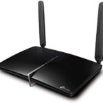 TP-LINK AC1200 Wireless Dual Band 4G + cat6 Router, ARCHER MR600,3* 10/100Mbps LAN Ports, 1* 10/100Mbps LAN/WAN Port, 1* micro SIM Card Slot, 2* Detachable External 4G LTE Antennas,IEEE 802.11a/n/ac 5 GHz, IEEE 802.11b/g/n 2.4 GHz, WPS Button, Reset Button, WiFi On/Off Button, Power On/Off Button
