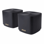 Asus dual-band large home Mesh ZENwifi system, XD4 PLUS 2 pack; black, AX1800 , 1201 Mbps+ 574 Mbps, 128 MB Flash, 256 MB RAM ; IEEE 802.11a, IEEE 802.11b, IEEE 802.11g, WiFi 4 (802.11n), WiFi 5 (802.11ac), WiFi 6 (802.11ax), IPv4, IPv6, 2 x antene interne, MIMO technology, Dual Band,