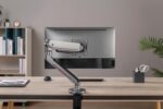 Brat pentru monitor, Material: Oțel, Aluminiu, Plastic, Suprafață finisaj : acoperire cu Pulbere, Culoare: Alb Texturat Fin, Gri Spațial, Dimensiune compatibila ecran: 27"-45", tehnologie arc, Greutate maxima (pe ecran): 5~14 kg, Greutate maxima pentru ecran curbat (pe ecran): 5~12 kg - Image 15