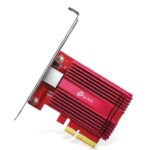 TP-LINK Adaptor de rețea 10 Gbps PCIe, Standarde și Protocoale: IEEE 802.3, IEEE 802.3u, IEEE 802.3ab, IEEE 802.3bz, IEEE802.3an, IEEE802.3az, IEEE 802.3x, Interfață: 1× Slot PCI Express 3.0 ×4, 1× Port RJ45 Gigabit/Megabit, Rate de transfer: 100 Mbps, 1 Gbps, 2.5 Gbps, 5 Gbps, 10 Gbps pentru modul