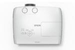 Proiector Epson EH-TW7000, 3LCD 3D active, 3000 lumeni, 4K PRO-UHD, 16:9, 4K enhancement, 40.000 : 1, lampa 3500 ore/ 5000 ore Eco mode, zoom 1.62x, dimensiune maxima imagine 500", distanta maxima de proiectie 23.8 m, USB 2.0 Type A (2x), USB 2.0 Type Mini-B, 2*HDMI , Stereo mini jack audio