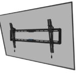 Suport perete Neomounts WL35-550BL18; pentru display-uri cu diagonale 43"-86", sistem de prindere VESA 100x100~800x400, greutate maxima suportata 70kg, tilt +12°, distanta fata de perete 33mm; culoare negru. Garantie 5 ani
