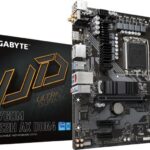 Placa de baza Gigabyte B760M DS3H AX, Socket 1700, DDR5, Micro-ATX