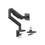 Brat monitor Serioux, tehnologie arc, compatiibilate ecran 17"-49", greutate maxima suportata (per ecran) 2~20kg ,VESA:75x75,100x100, interval inclinare +50°~-20°, interval pivotare +90°~-90° - Image 7
